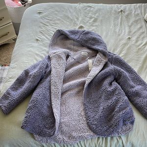 Urban Outfitters Carmella Reversible Hooded Teddy Jacket